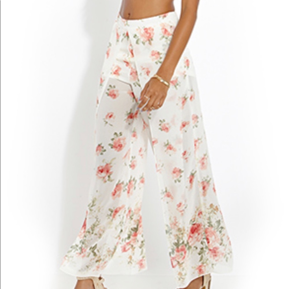 Forever 21 Floral Pants
